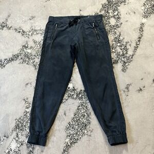 Banana Republic Jogger Pants Womens Size Small Blue Drawstring Waist